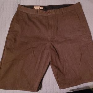 Grey Volcom Mens Walking Shorts 34